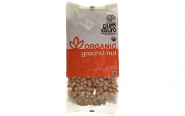 Pure & Sure Organic Ground Nut   Pack  500 grams